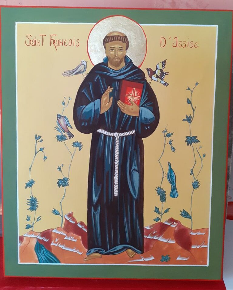 Saint François d'Assise Atelier d'iconographie Saint Thomas Atelier d